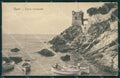 Genova Nervi Torre Groppallo Barche cartolina MT3107 – fronte