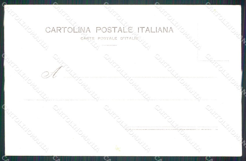 La Spezia Portovenere Castello Barche cartolina MT3130 – retro