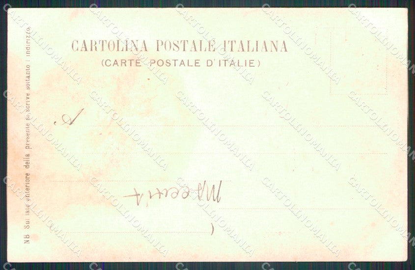 Savona città Porto Vecchio Barche MACCHIA cartolina MT3141 – retro