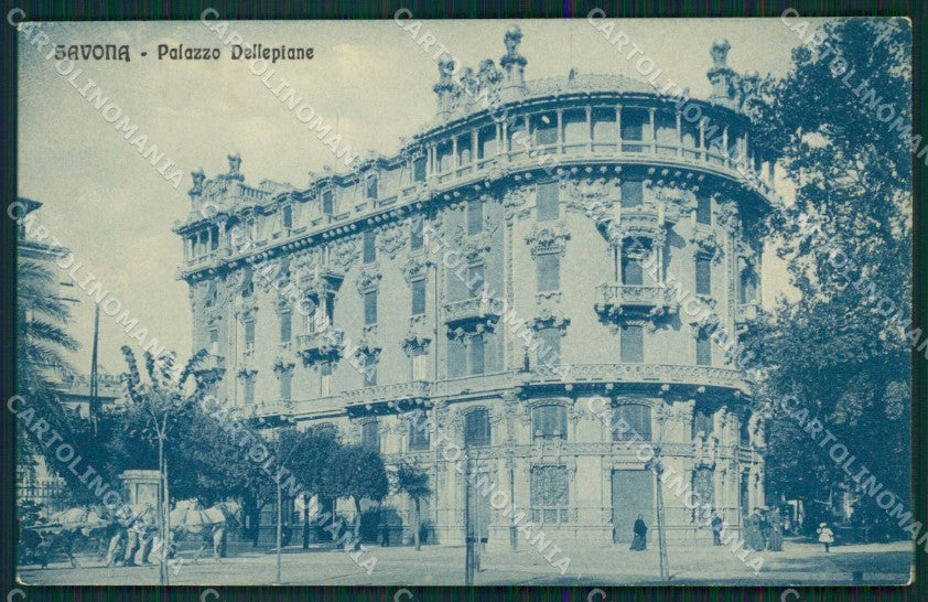 Savona città Palazzo Dellepiane cartolina MT3151 – fronte