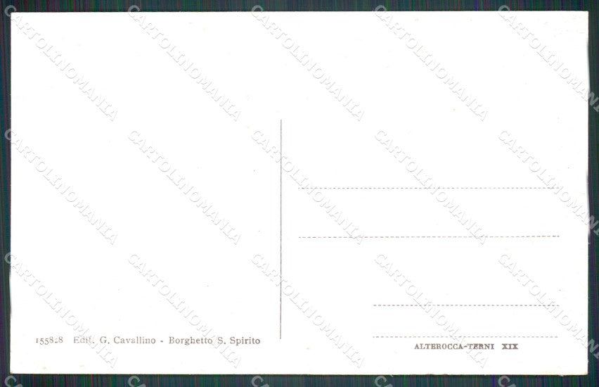 Savona Borghetto Santo Spirito Castello Borelli cartolina MT3166 – retro