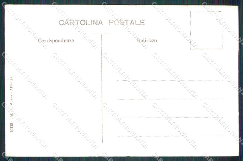 Savona Albenga Chiesa Santa Maria Infontibus cartolina MT3175 – retro