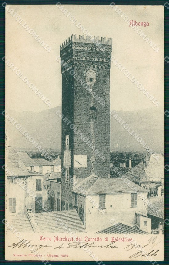 Savona Albenga cartolina MT3176 – fronte