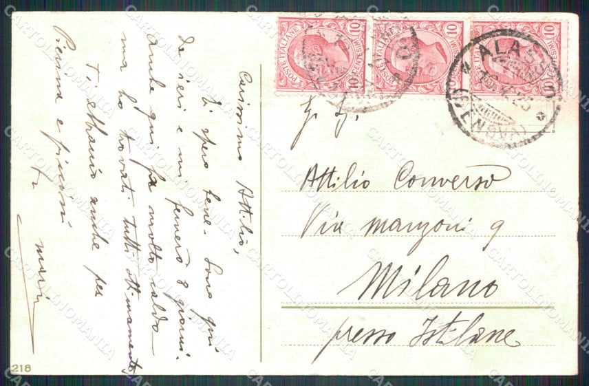 Savona Alassio cartolina MT3177 – retro