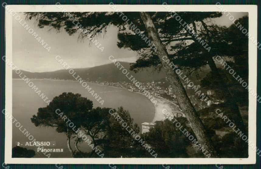 Savona Alassio Foto cartolina MT3180 – fronte