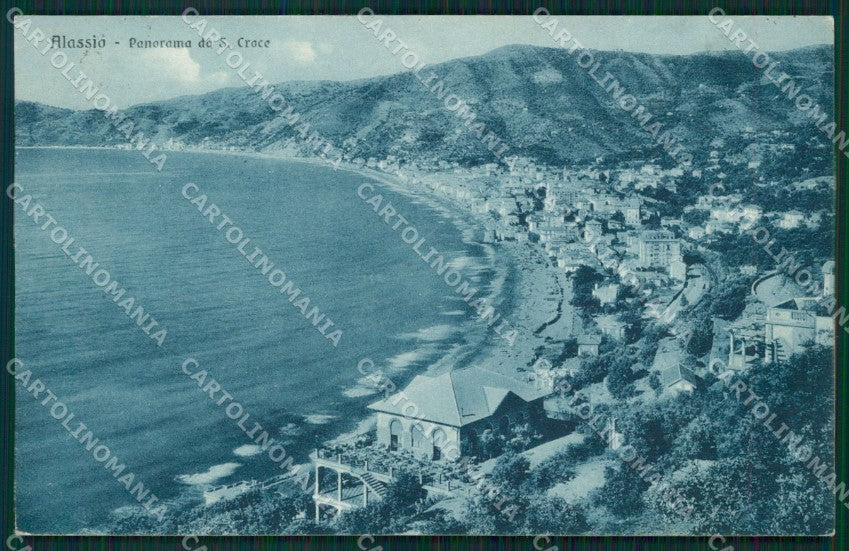 Savona Alassio Santa Croce cartolina MT3184 – fronte