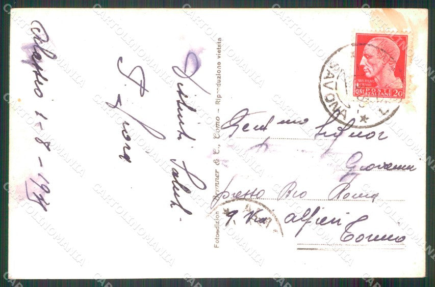 Savona Alassio Ruderi Santa Croce Foto cartolina MT3188 – retro