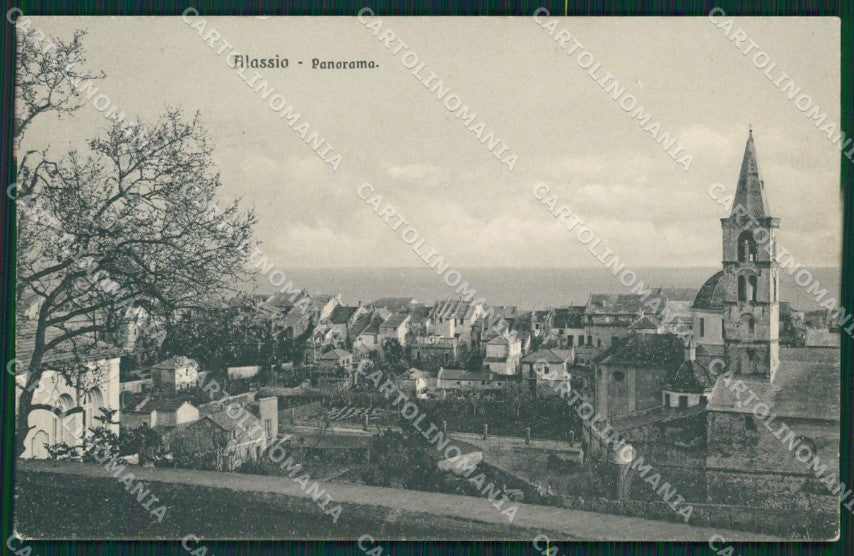Savona Alassio cartolina MT3195 – fronte