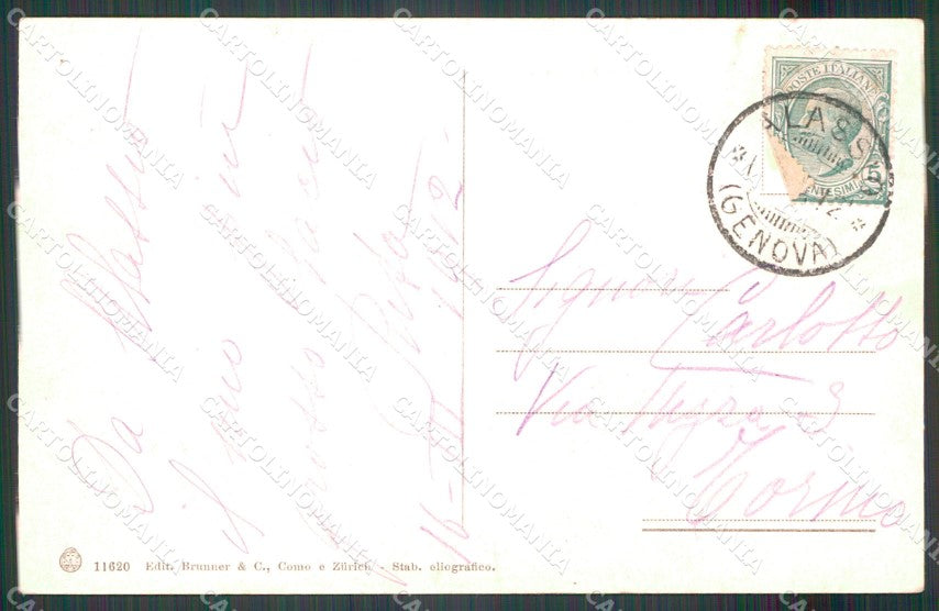 Savona Alassio cartolina MT3195 – retro