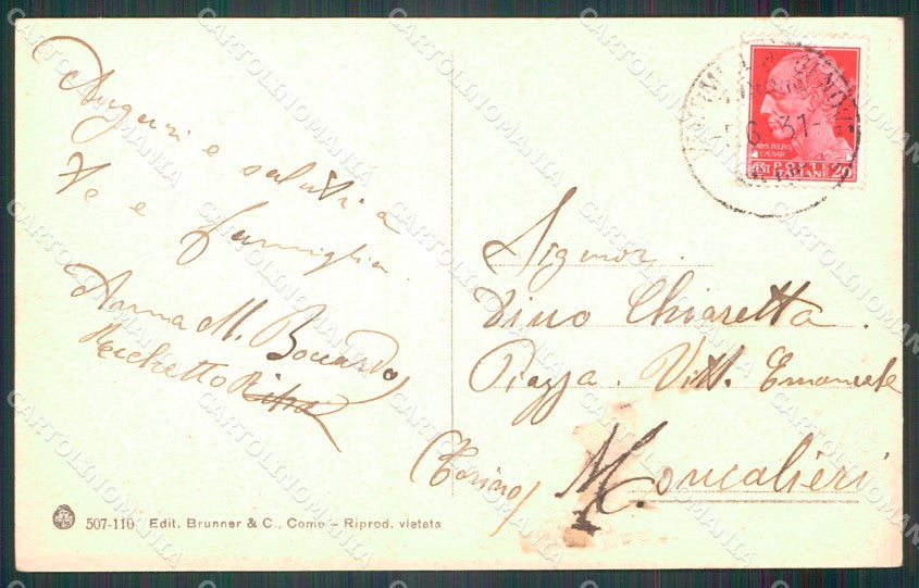Savona Alassio Regate di Cutter cartolina MT3201 – retro