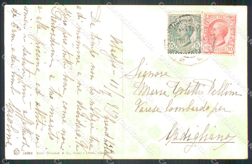 Savona Alassio cartolina MT3205 – retro