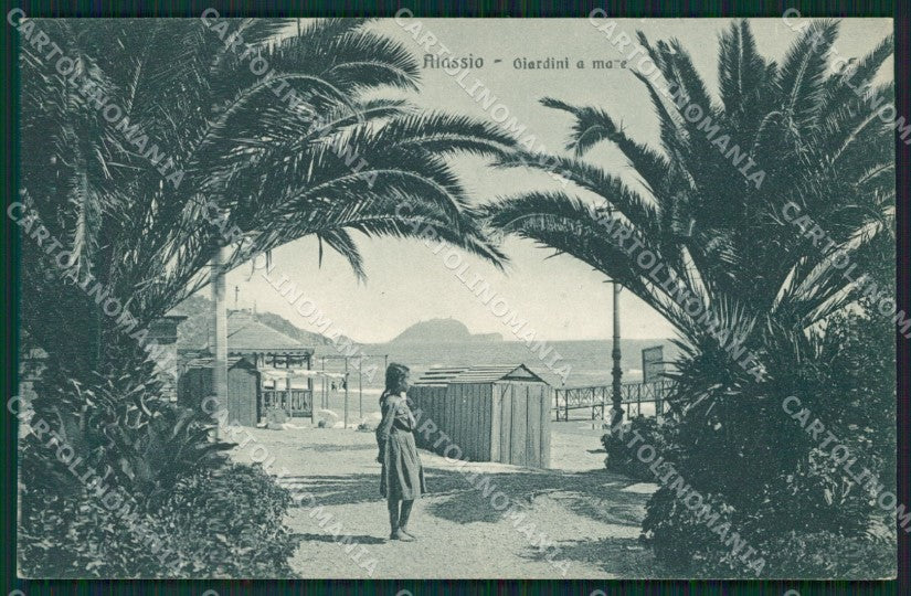 Savona Alassio cartolina MT3208 – fronte