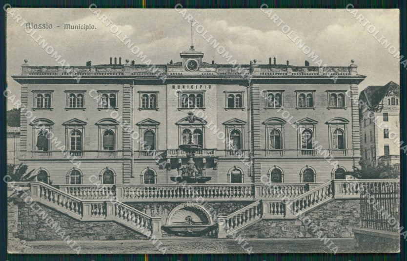Savona Alassio Municipio cartolina MT3210 – fronte