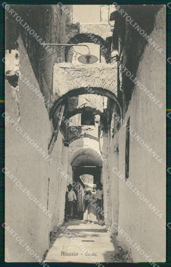 Savona Alassio cartolina MT3215 – fronte
