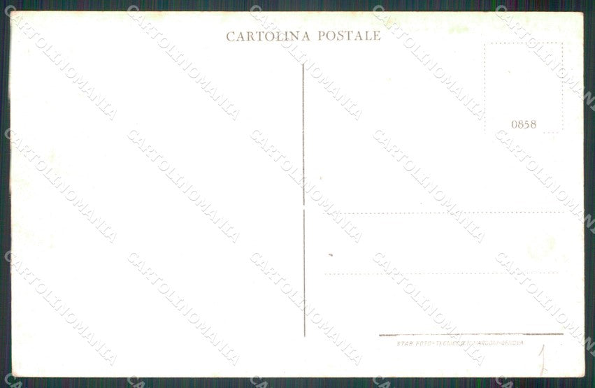 Savona Alassio Hotel Rossore PIEGHINA cartolina MT3222 – retro