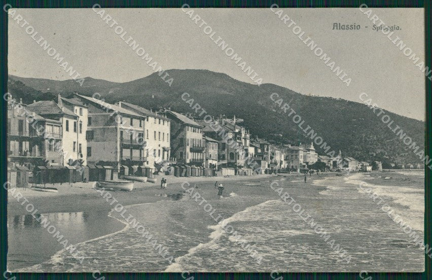 Savona Alassio cartolina MT3228 – fronte