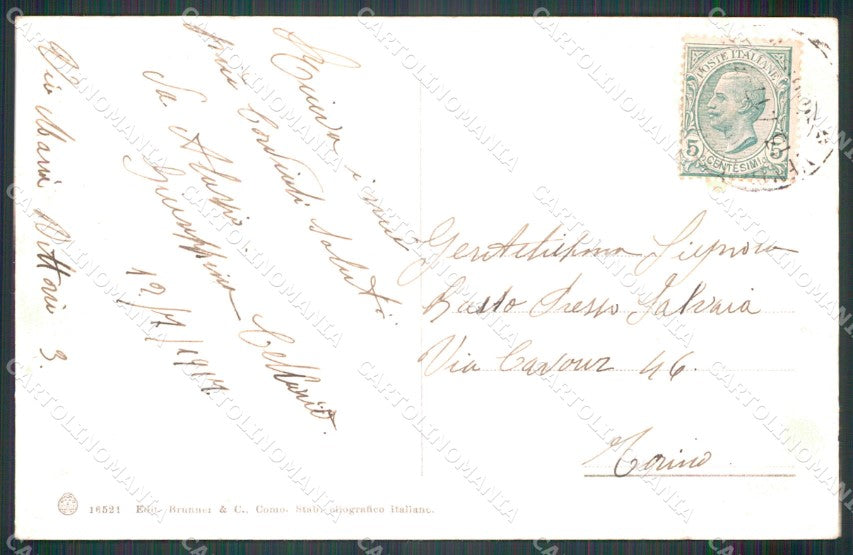 Savona Alassio cartolina MT3228 – retro