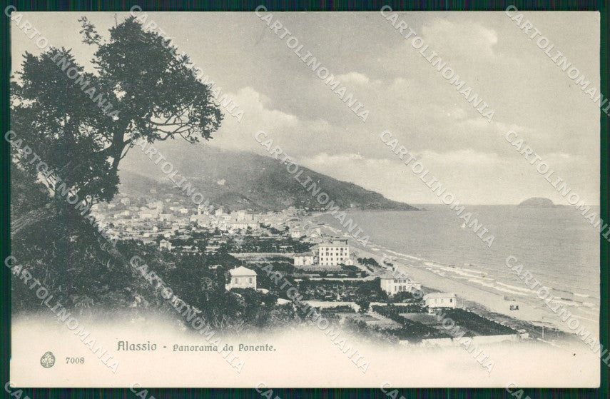 Savona Alassio cartolina MT3229 – fronte