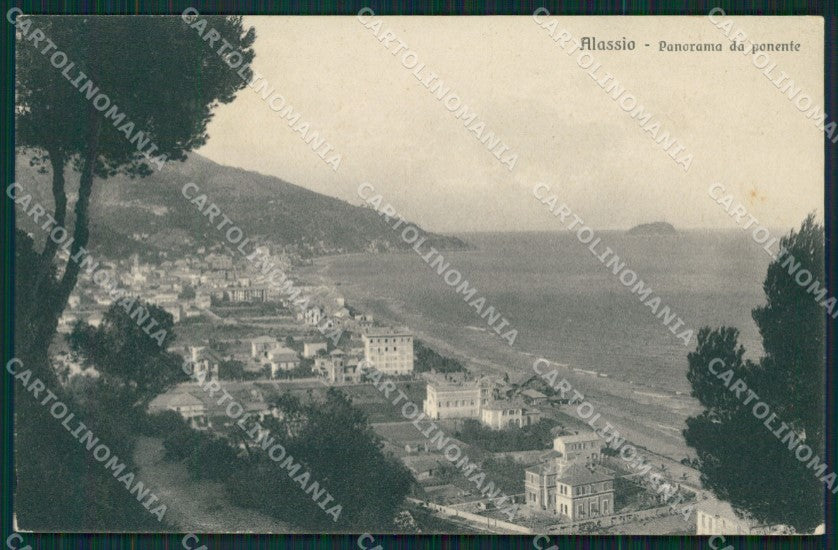 Savona Alassio cartolina MT3230 – fronte