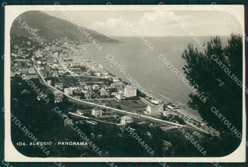 Savona Alassio Foto cartolina MT3231 – fronte