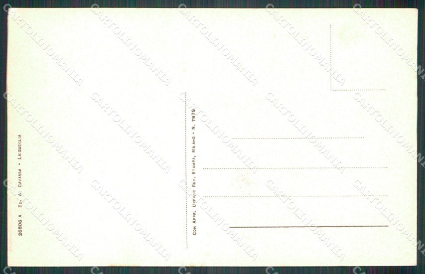 Savona Laigueglia cartolina MT3233 – retro