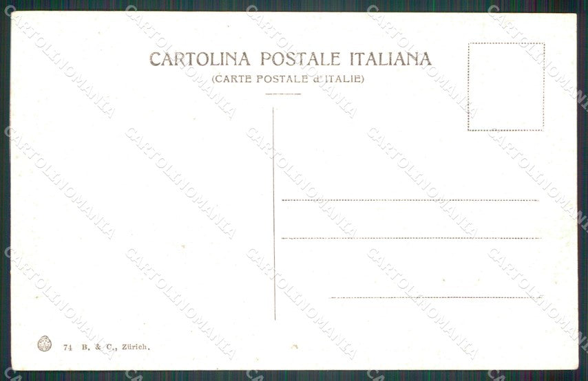 Genova città Palazzo Doria Pamphili Carrozze cartolina MT3246 – retro