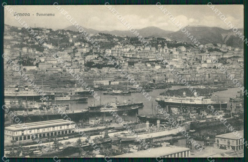 Genova città cartolina MT3261 – fronte
