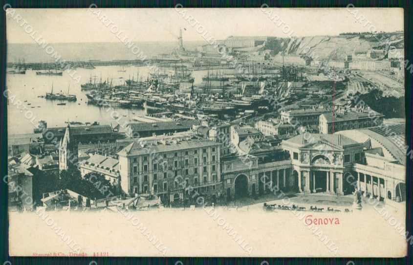 Genova città cartolina MT3263 – fronte