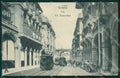 Genova città Via XX Settembre Tram Auto SCOLLATA cartolina MT3279 – fronte