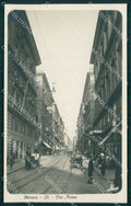 Genova città Via Roma Auto Foto cartolina MT3283 – fronte
