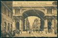 Genova città Via XX Settembre Ponte Monumentale cartolina MT3286 – fronte