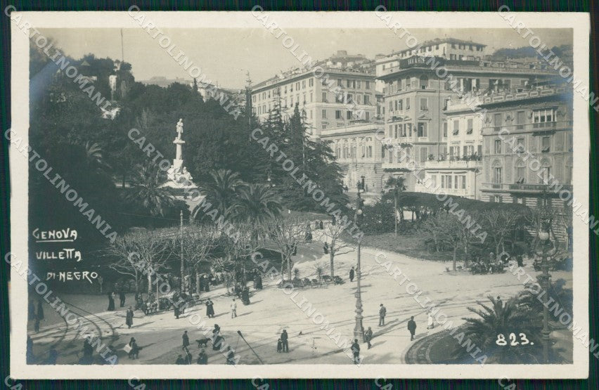 Genova città Villetta Di Negro Foto cartolina MT3299 – fronte