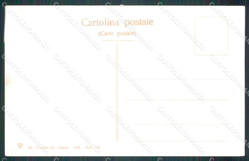 Genova città Stazione Brignole Carrozze cartolina MT3306 – retro