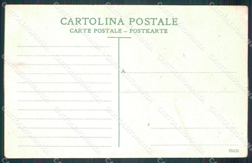 Genova città Stazione Orientale Tram cartolina MT3308 – retro