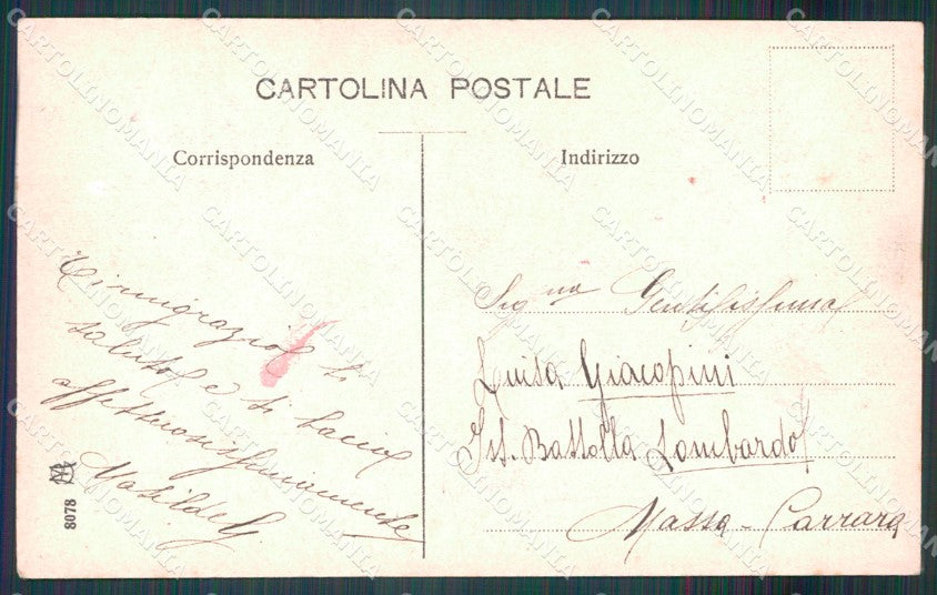 Genova città Castello Makenzie cartolina MT3317 – retro