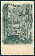 Genova città Truogoli Santa Brigida ABRASA cartolina MT3324 – fronte