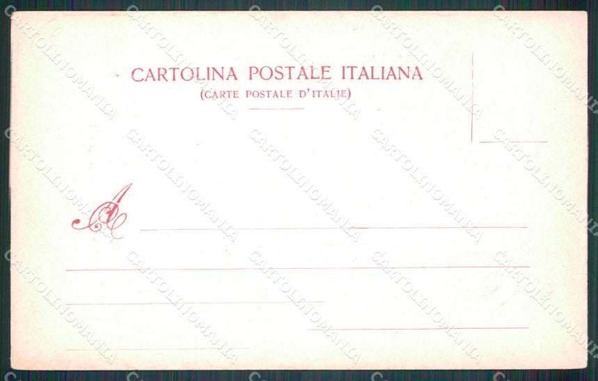Genova città Truogoli Santa Brigida cartolina MT3326 – retro