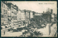 Genova città Piazza Caricamento Auto Diligenza cartolina MT3332 – fronte