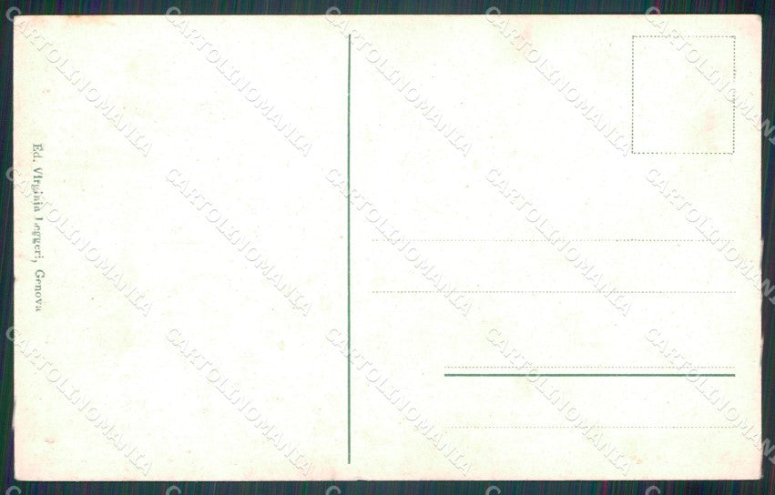 Genova città Municipio cartolina MT3344 – retro