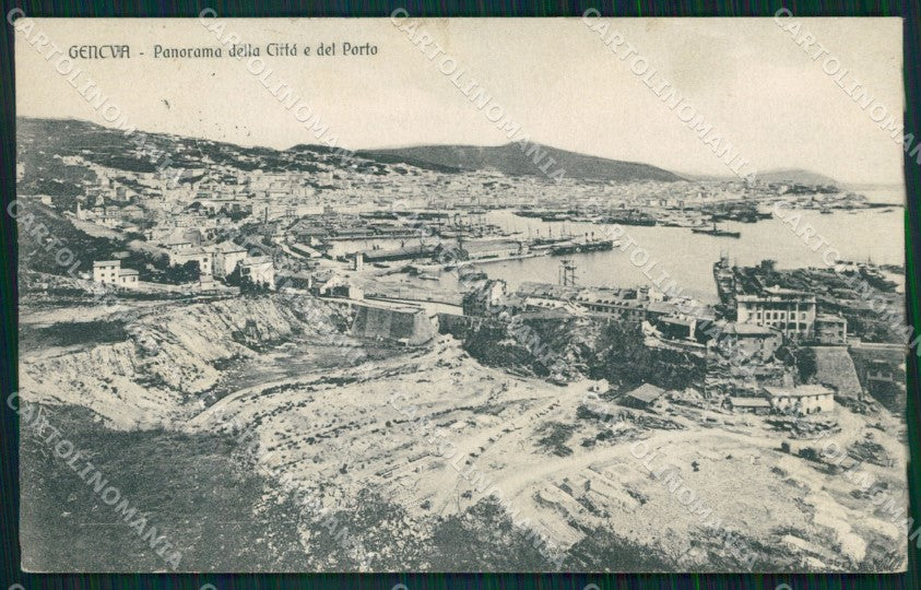 Genova città cartolina MT3362 – fronte