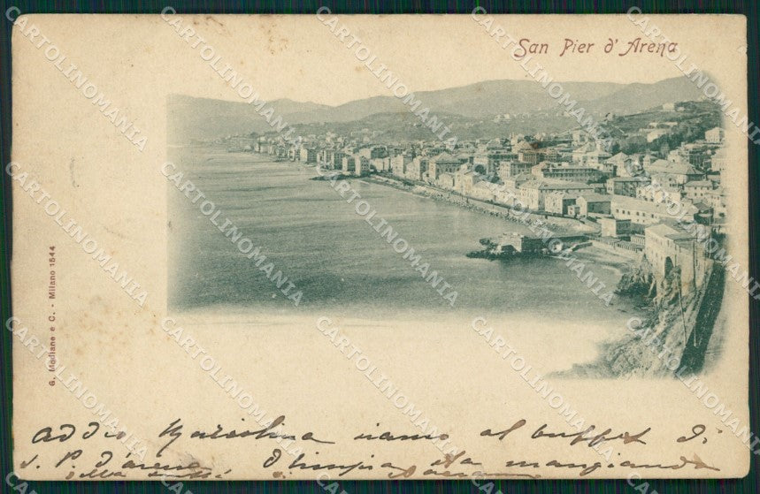 Genova Sampierdarena cartolina MT3368 – fronte