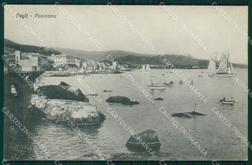 Genova Pegli cartolina MT3373 – fronte