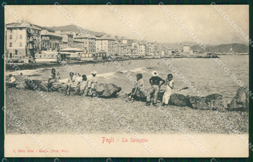 Genova Pegli cartolina MT3374 – fronte