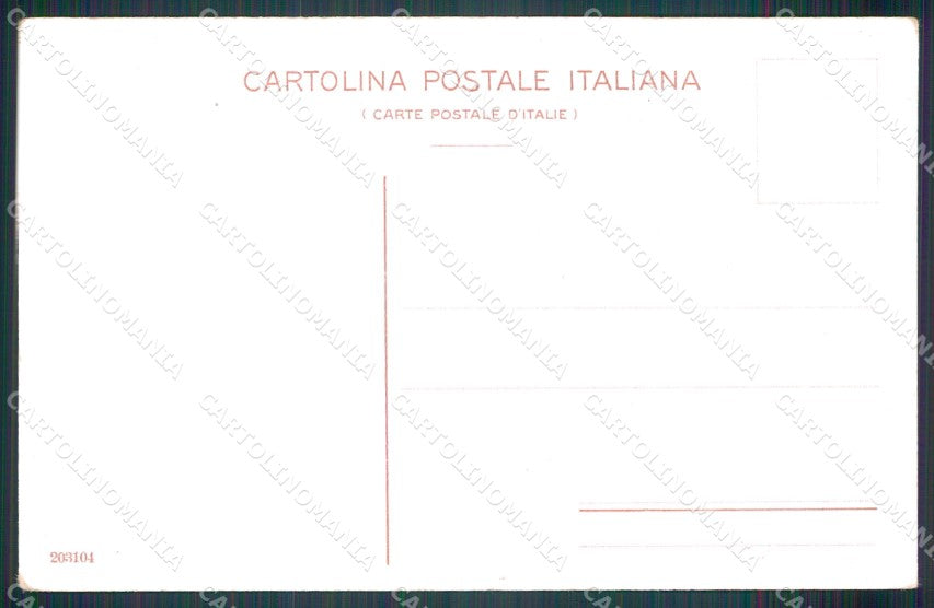 Genova città Piazza San Giorgio Carretti cartolina MT3385 – retro