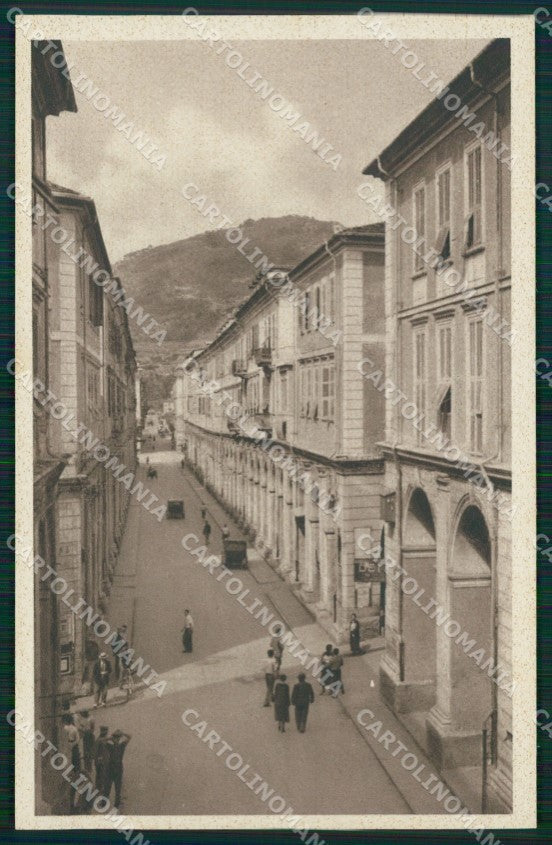 Imperia città Via Generale Gandolfo cartolina MT3391 – fronte