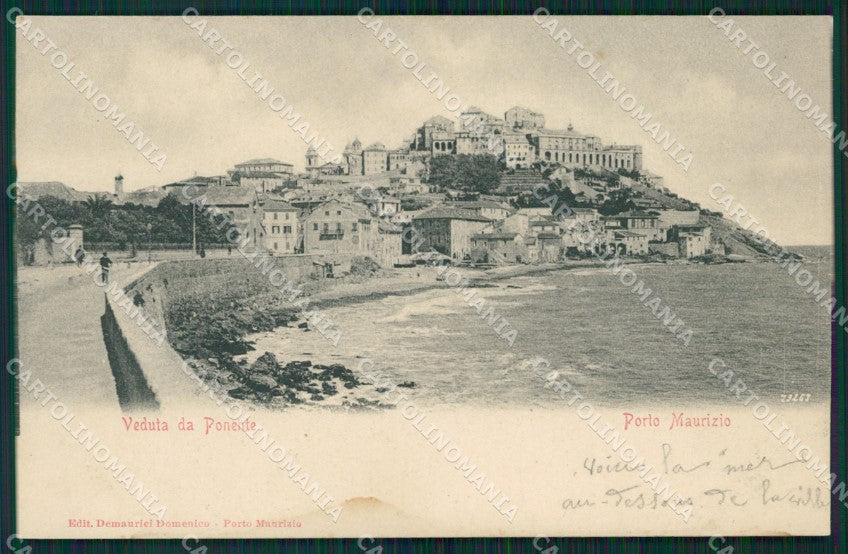 Imperia Porto Maurizio cartolina MT3393 – fronte