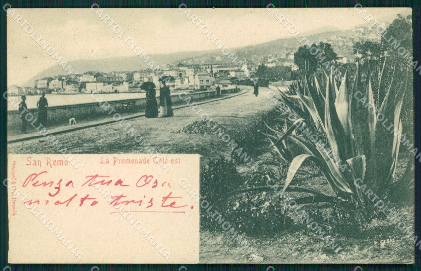 Imperia Sanremo cartolina MT3415 – fronte