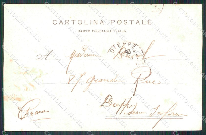 Imperia Sanremo Corso Imperatrice cartolina MT3445 – retro