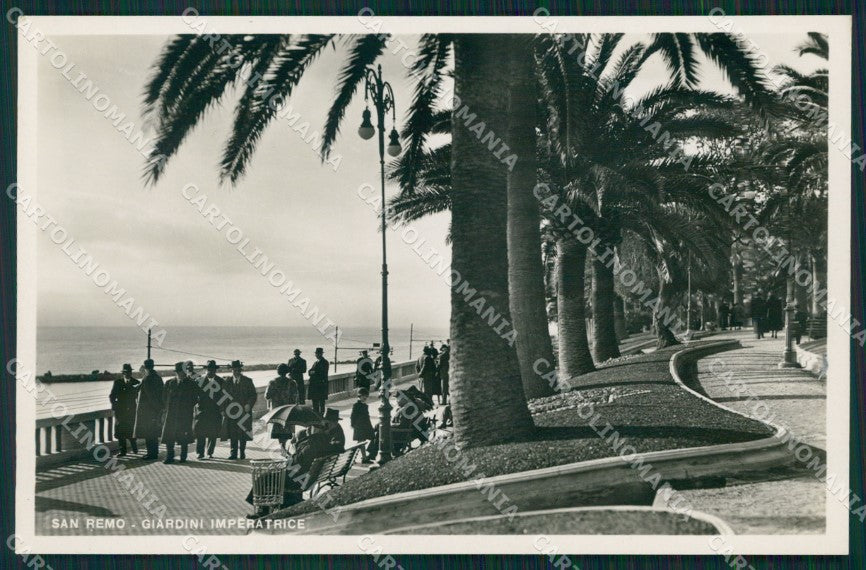 Imperia Sanremo Giardini Imperatrice Foto cartolina MT3449 – fronte