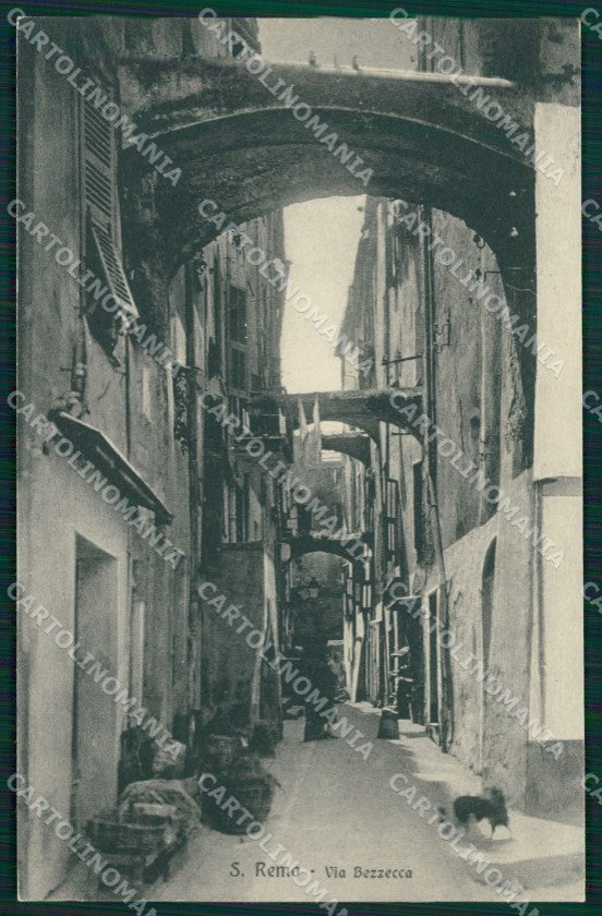 Imperia Sanremo Via Bezzecca cartolina MT3483 – fronte